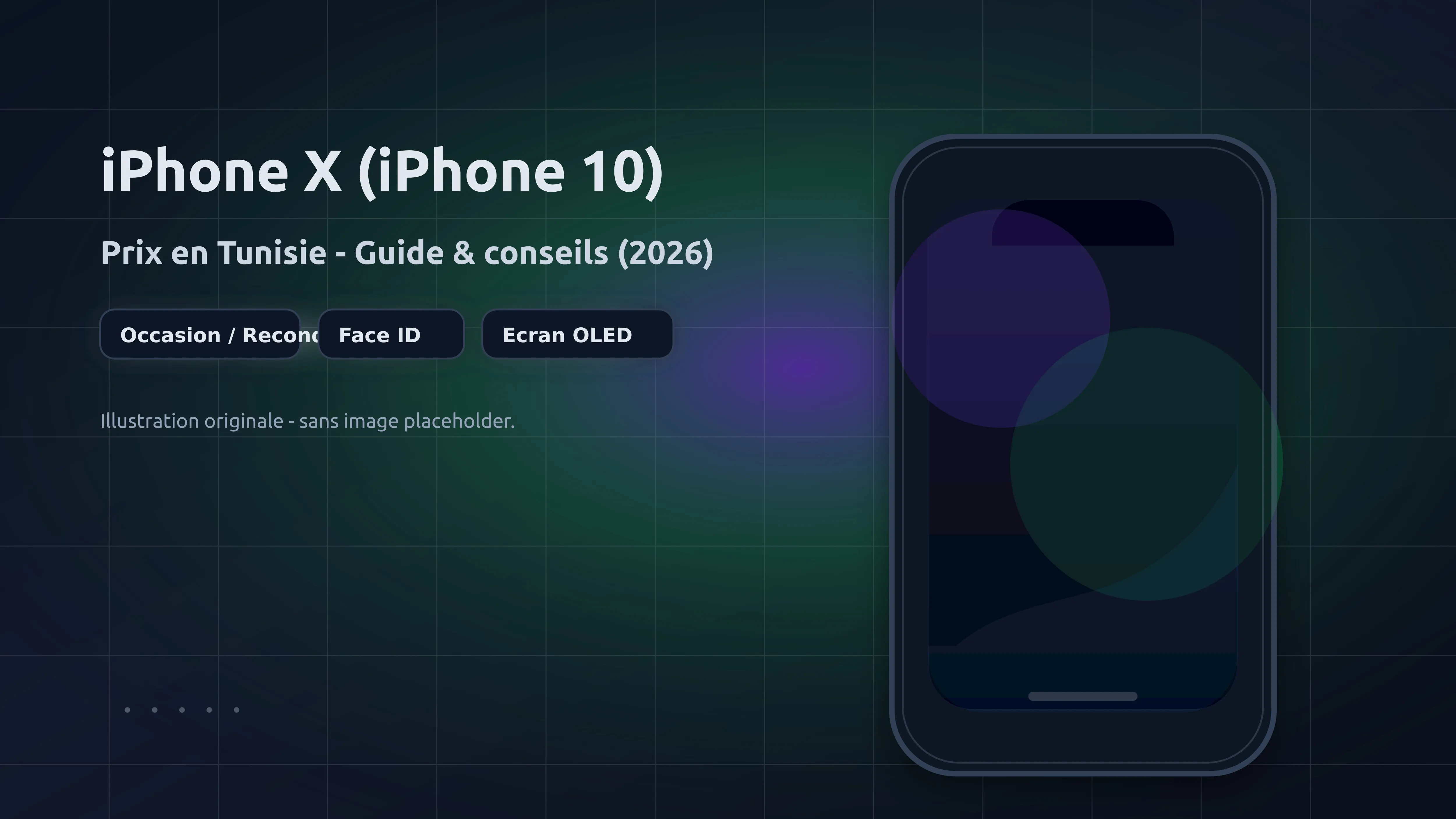 iPhone X (iPhone 10) - prix en Tunisie